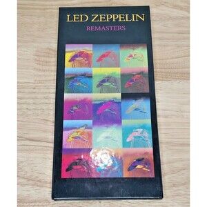 Led Zeppelin Remasters 3 CD Box Set 1992 Atlantic Records - Tested & Working